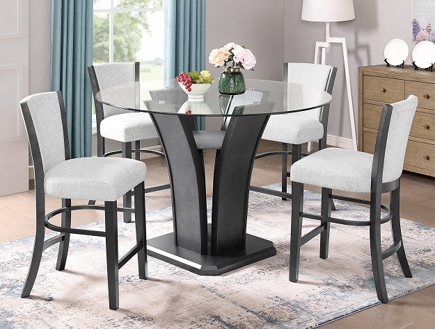 CAMELIA COUNT HT TABLE GLASS - Tony’s Furniture Store & Linen (GA) - Multi Location