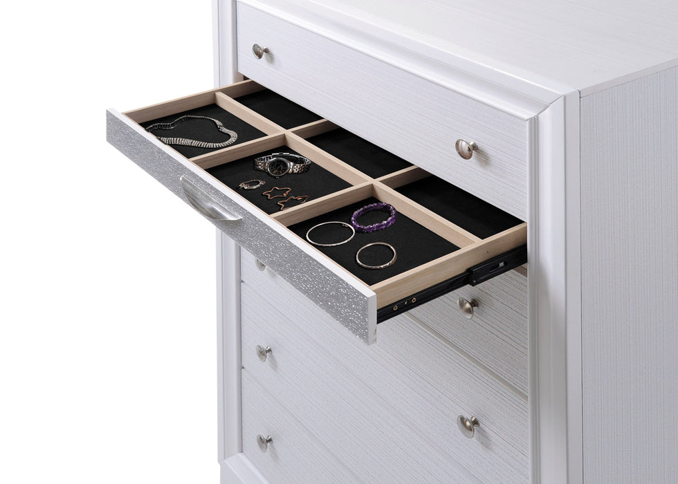 Naima White Chest - Tony’s Furniture Store & Linen (GA) - Multi Location