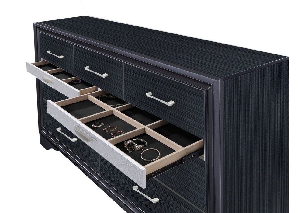 Naima Black Dresser - Tony’s Furniture Store & Linen (GA) - Multi Location