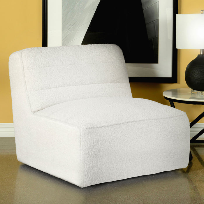 Cobie Upholstered Swivel Armless Chair - Tony’s Furniture Store & Linen (GA) - Multi Location
