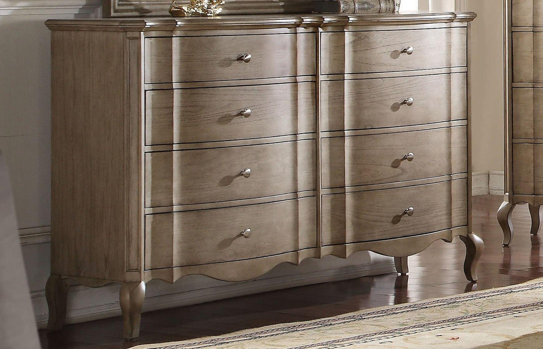 Acme Chelmsford Drawer Dresser in Antique Taupe 26055 - Tony’s Furniture Store & Linen (GA) - Multi Location