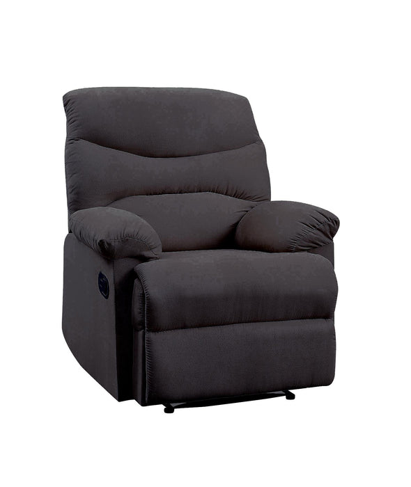 Arcadia Black Woven Fabric Recliner (Motion) - Tony’s Furniture Store & Linen (GA) - Multi Location