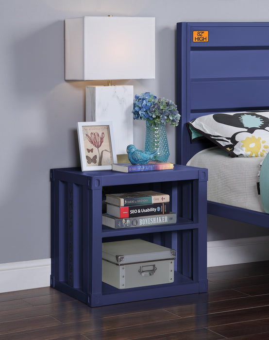 Cargo Blue Nightstand (USB) - Tony’s Furniture Store & Linen (GA) - Multi Location