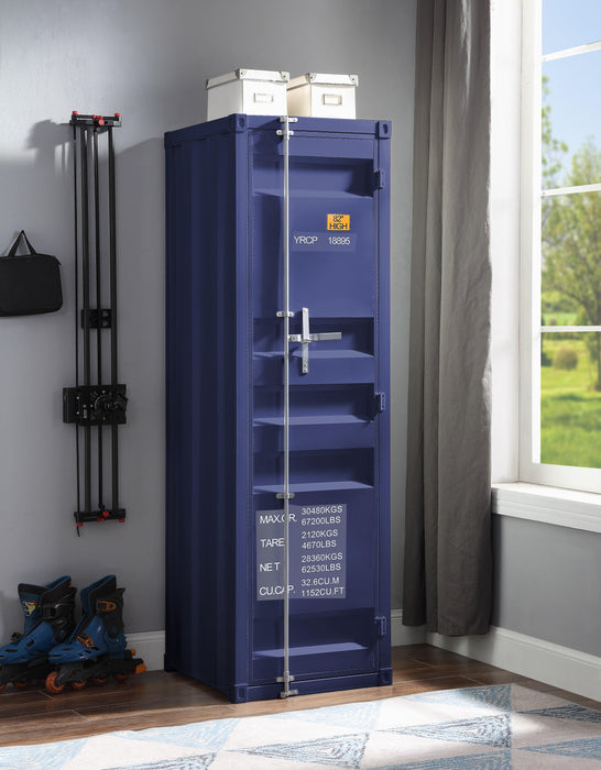 Cargo Blue Wardrobe (Single Door) - Tony’s Furniture Store & Linen (GA) - Multi Location