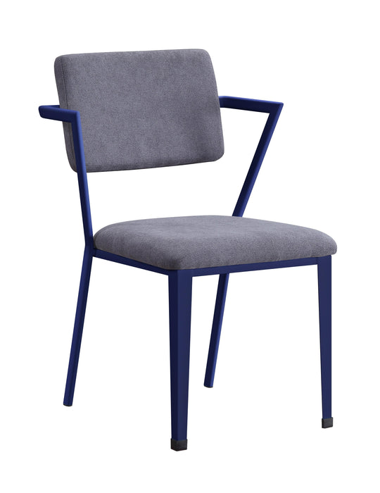 Cargo Gray Fabric & Blue Chair - Tony’s Furniture Store & Linen (GA) - Multi Location