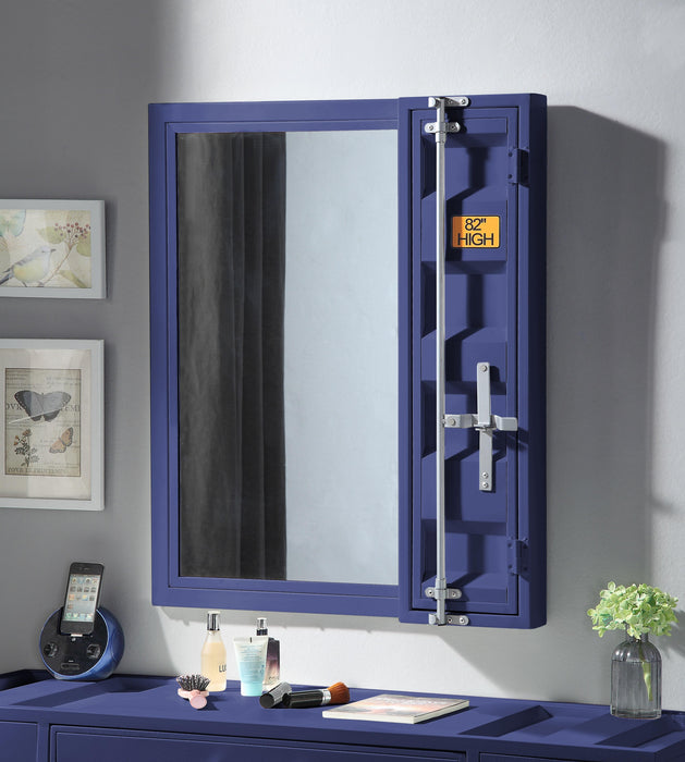 Cargo Blue Vanity Mirror - Tony’s Furniture Store & Linen (GA) - Multi Location