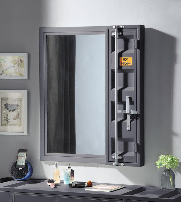 Cargo Gunmetal Vanity Mirror - Tony’s Furniture Store & Linen (GA) - Multi Location
