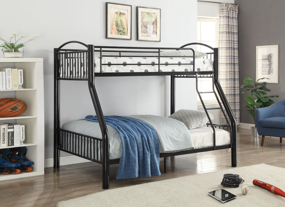 Cayelynn Black Bunk Bed (Twin/Full) - Tony’s Furniture Store & Linen (GA) - Multi Location