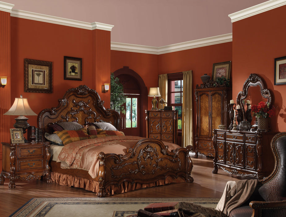 Dresden Cherry Oak Eastern King Bed - Tony’s Furniture Store & Linen (GA) - Multi Location