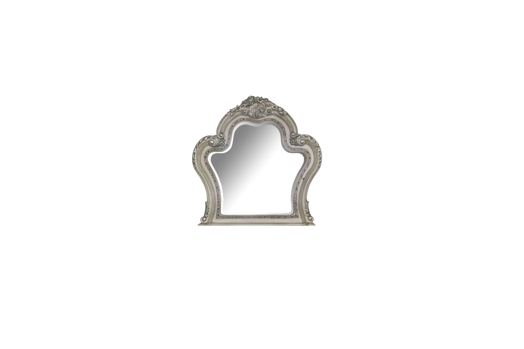 Dresden Vintage Bone White Mirror - Tony’s Furniture Store & Linen (GA) - Multi Location