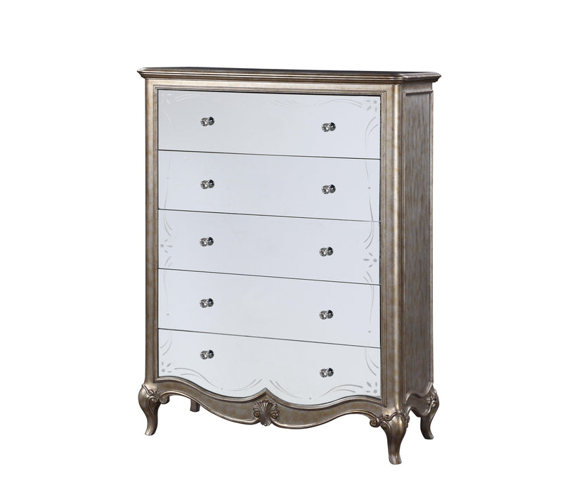 Esteban Antique Champagne Chest - Tony’s Furniture Store & Linen (GA) - Multi Location
