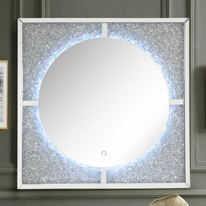 Nowles Mirrored & Faux Stones Wall Decor (LED) - Tony’s Furniture Store & Linen (GA) - Multi Location