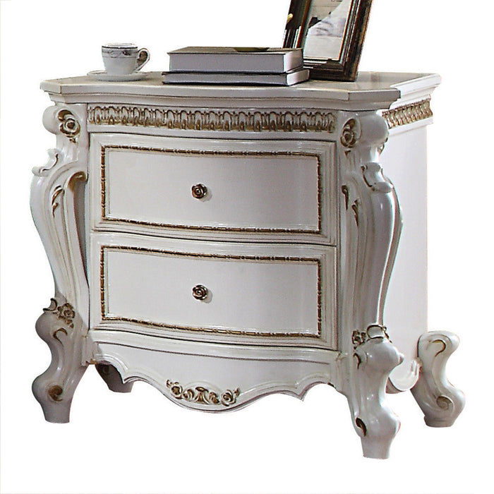 Picardy Antique Pearl Nightstand - Tony’s Furniture Store & Linen (GA) - Multi Location