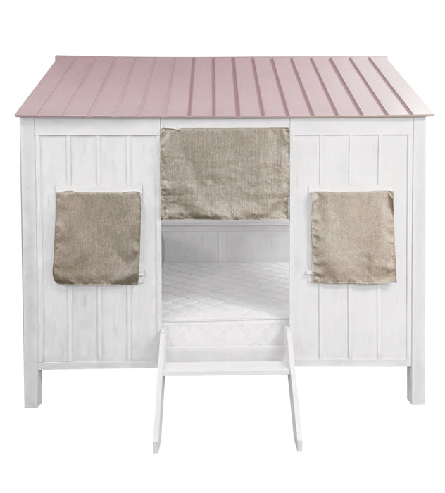 Spring Cottage White & Pink Full Bed - Tony’s Furniture Store & Linen (GA) - Multi Location