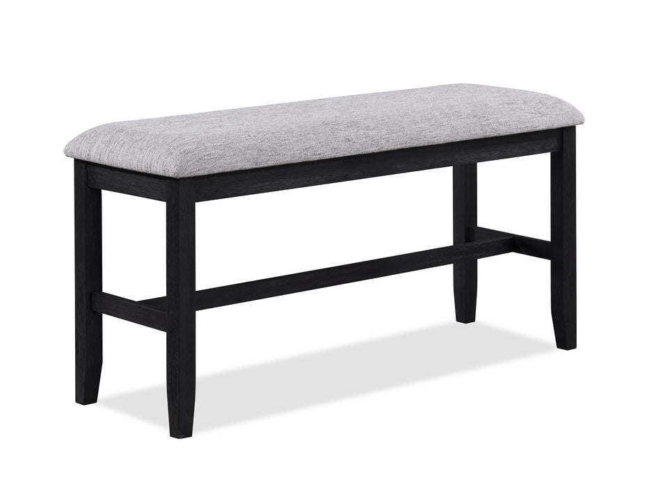 BUFORD CNTR HT BENCH LIGHT GREY - Tony’s Furniture Store & Linen (GA) - Multi Location