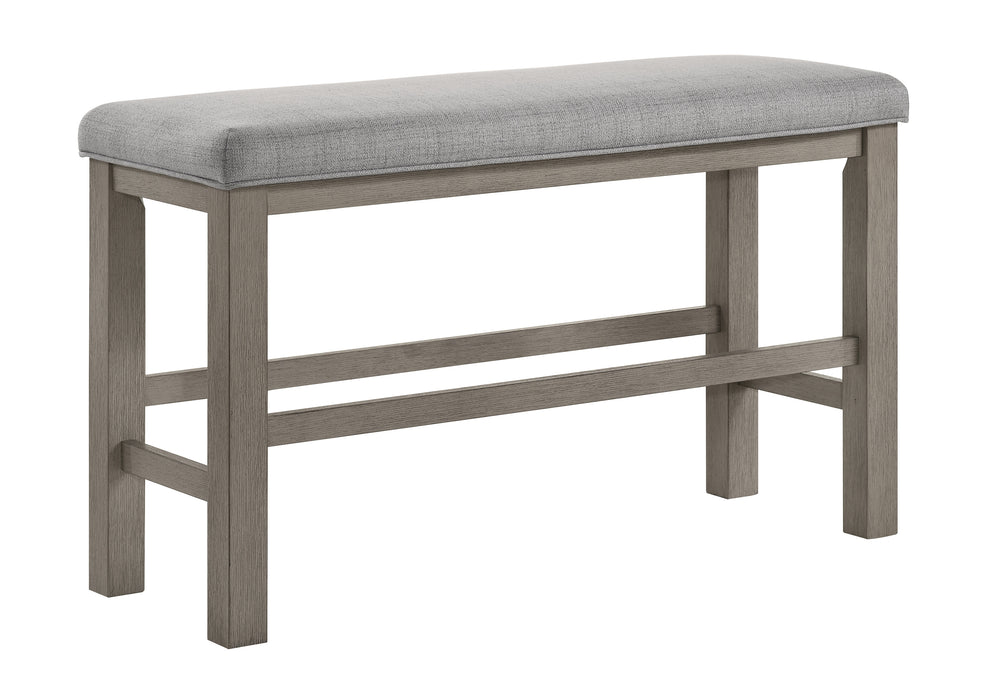 RENWICK COUNTER HT BENCH ALL GREY - Tony’s Furniture Store & Linen (GA) - Multi Location