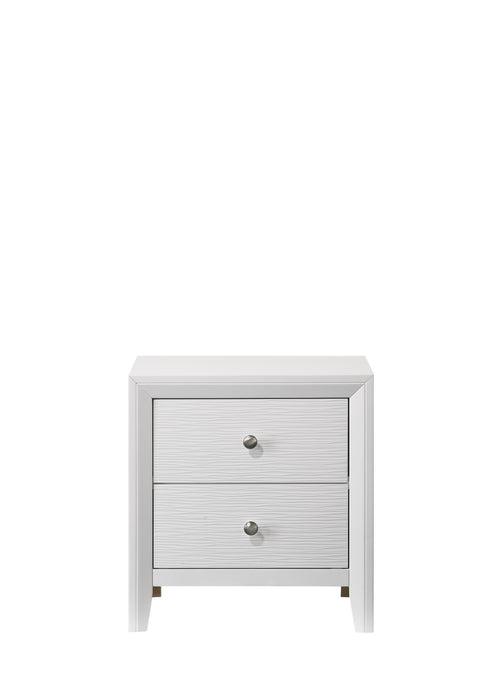 EVAN NIGHTSTAND WHITE - Tony’s Furniture Store & Linen (GA) - Multi Location