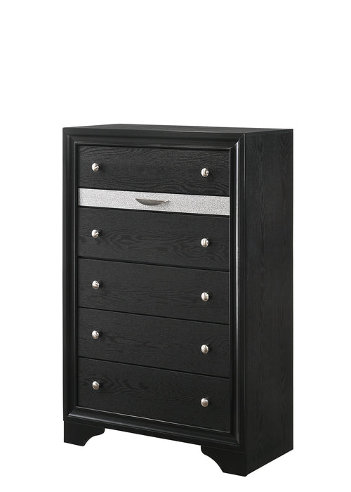 REGATA CHEST BLACK/SILVER - Tony’s Furniture Store & Linen (GA) - Multi Location