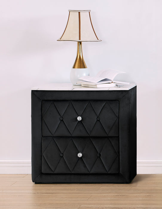 ANNABELLE NIGHTSTAND BLACK - Tony’s Furniture Store & Linen (GA) - Multi Location