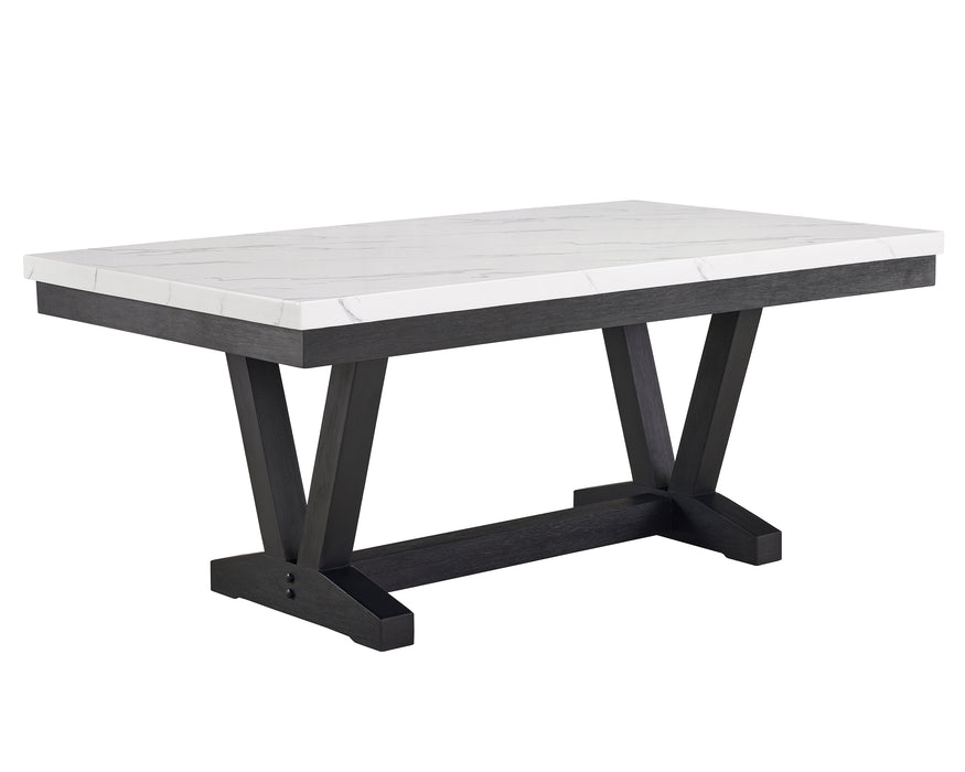 VANCE FAUX MARBLE DINING TABLE - Tony’s Furniture Store & Linen (GA) - Multi Location