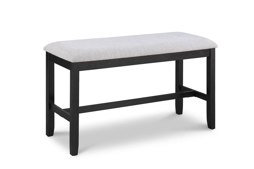 DELFIN COUNTER HT BENCH-LIGHT GREY - Tony’s Furniture Store & Linen (GA) - Multi Location