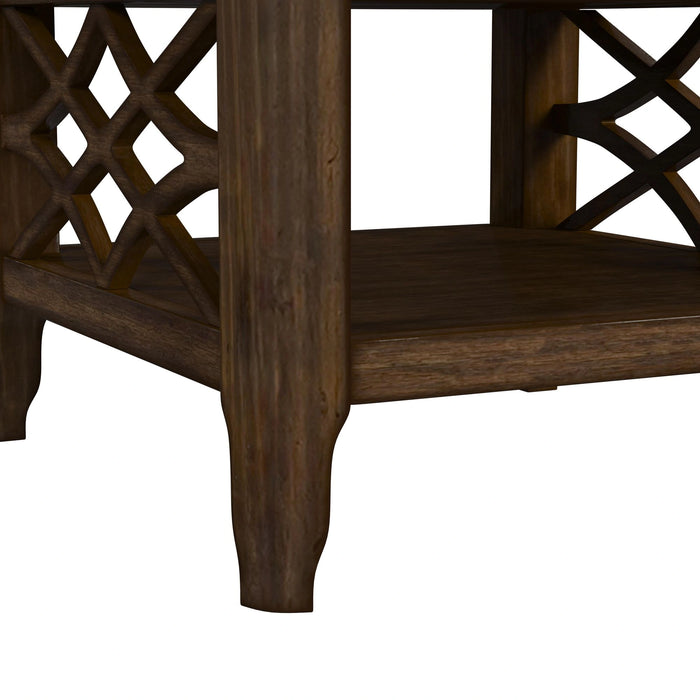 Phillipe End Table in Cherry