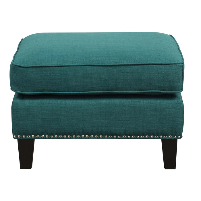 Erica 497 Ottoman W/Chrome Nail (ISTA 3) - Tony’s Furniture Store & Linen (GA) - Multi Location