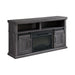 Macau Console with 23"" Fireplace Insert in Grey - Tony’s Furniture Store & Linen (GA) - Multi Location