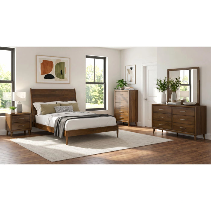 Malibu Chest in Walnut - Tony’s Furniture Store & Linen (GA) - Multi Location
