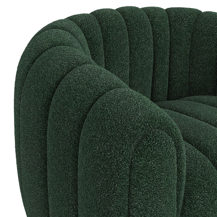 Flamingo Swivel Chair in Ching Hunter Green - Tony’s Furniture Store & Linen (GA) - Multi Location