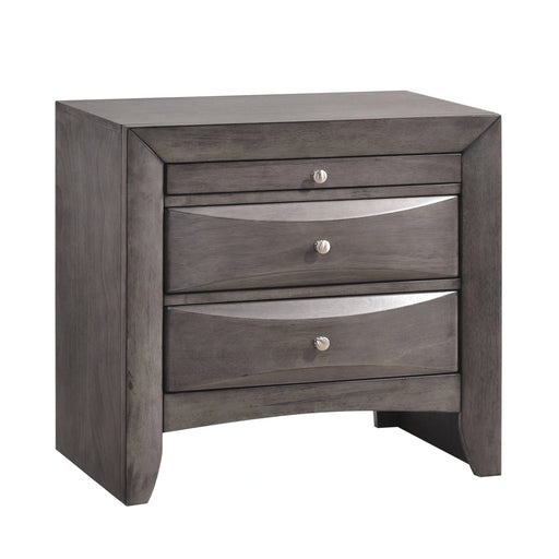 Emily Nightstand Grey - Tony’s Furniture Store & Linen (GA) - Multi Location