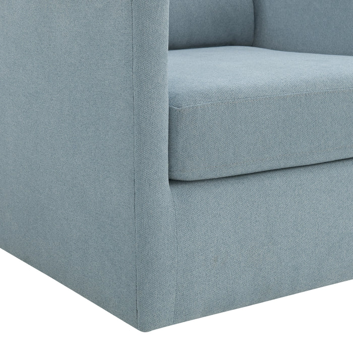 Acacia Swivel Chair in Freya Light Blue - Tony’s Furniture Store & Linen (GA) - Multi Location