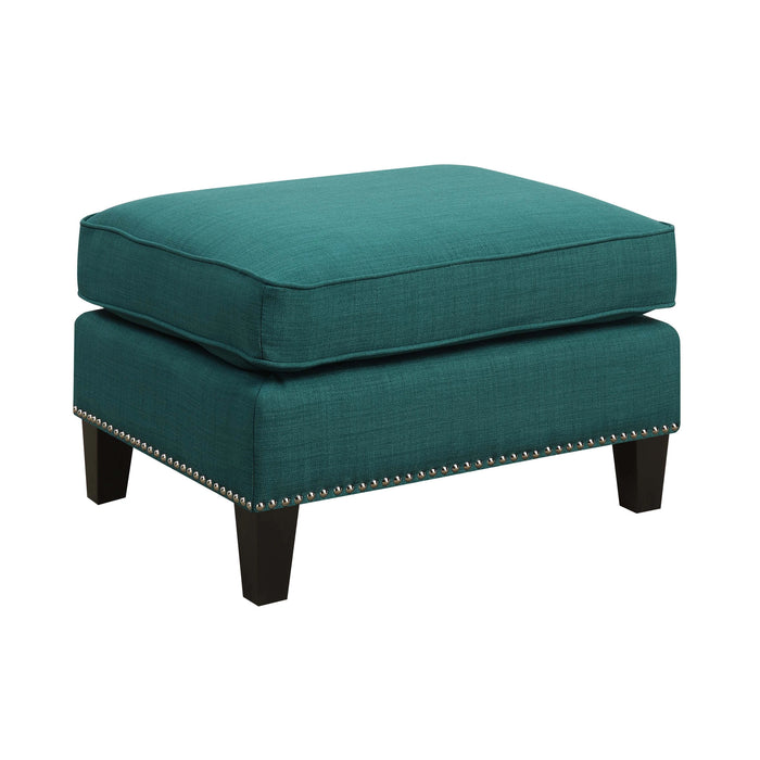 Erica 497 Ottoman W/Chrome Nail (ISTA 3) - Tony’s Furniture Store & Linen (GA) - Multi Location