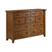 Gage 9-Drawer Dresser in Chestnut - Tony’s Furniture Store & Linen (GA) - Multi Location