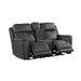 Mustang P3 Loveseat with Console in Aline - Tony’s Furniture Store & Linen (GA) - Multi Location
