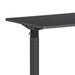 Oakland Adjustable Desk in Black - 3A Packing - Tony’s Furniture Store & Linen (GA) - Multi Location