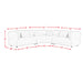 Four Seasons Loveseat in Woolen Camel with 2 Pillows - Tony’s Furniture Store & Linen (GA) - Multi Location