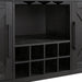 Axel Server in Light Grey and Espresso - Tony’s Furniture Store & Linen (GA) - Multi Location