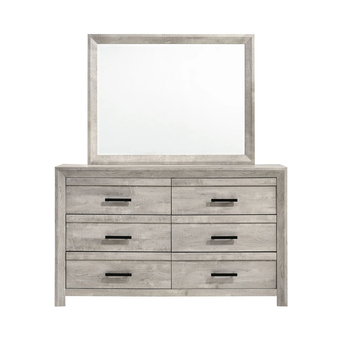 Ellen Dresser & Mirror Set White - Tony’s Furniture Store & Linen (GA) - Multi Location