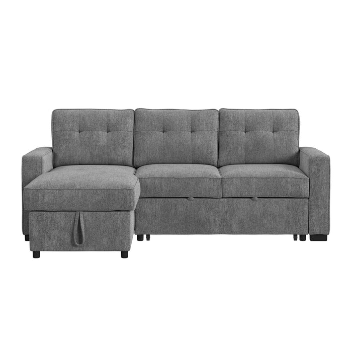 Homer 2PC Sectional Set in Clementine Grey - Tony’s Furniture Store & Linen (GA) - Multi Location