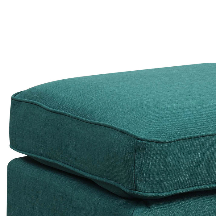 Erica 497 Ottoman W/Chrome Nail (ISTA 3) - Tony’s Furniture Store & Linen (GA) - Multi Location