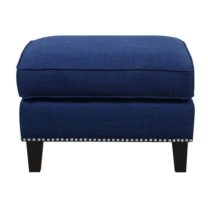 Erica 497 Ottoman W/Chrome Nail (ISTA 3) - Tony’s Furniture Store & Linen (GA) - Multi Location