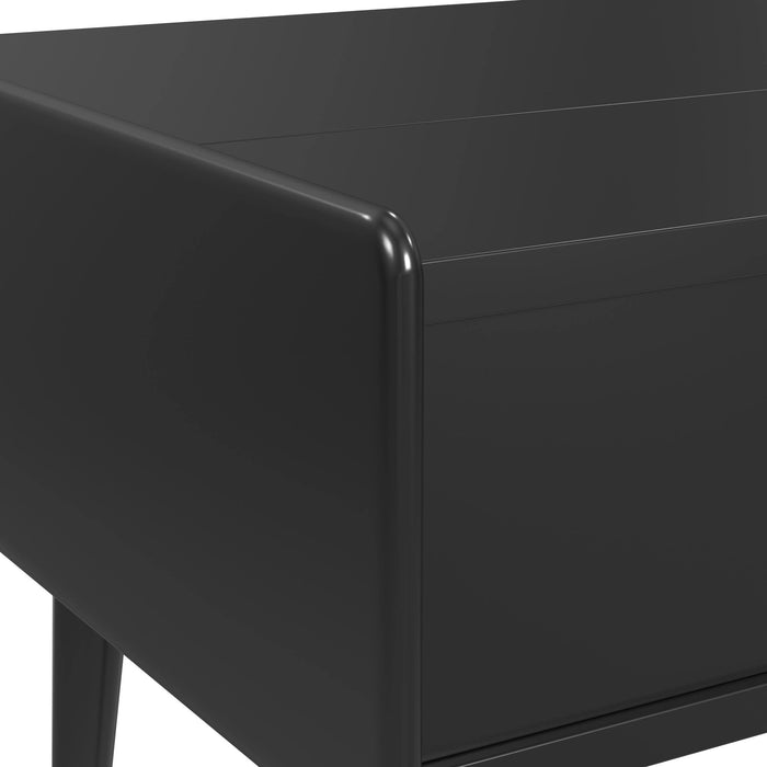 Lanette Coffee Table with White Marble and Lift-Top in Black - Tony’s Furniture Store & Linen (GA) - Multi Location