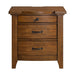 Gage 3-Drawer Nightstand with USB and Power in Chestnut - Tony’s Furniture Store & Linen (GA) - Multi Location