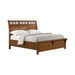 Gage Sleigh Storage Bedroom Set in Chestnut - Tony’s Furniture Store & Linen (GA) - Multi Location