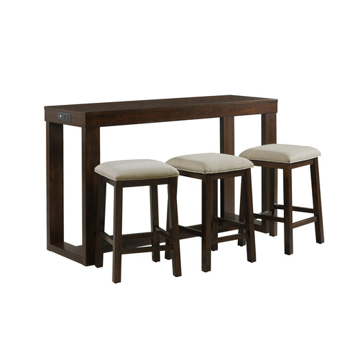 Hardy Occasional Bar Table Single Pack (Table + Three Stools) - Tony’s Furniture Store & Linen (GA) - Multi Location