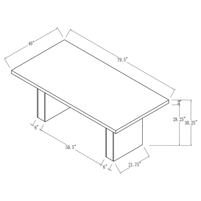 Carla Dining Table - Tony’s Furniture Store & Linen (GA) - Multi Location