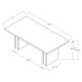 Carla Dining Table - Tony’s Furniture Store & Linen (GA) - Multi Location