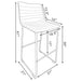 Zuni Bar Stool - Tony’s Furniture Store & Linen (GA) - Multi Location