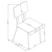 Calla Side Chair - Tony’s Furniture Store & Linen (GA) - Multi Location
